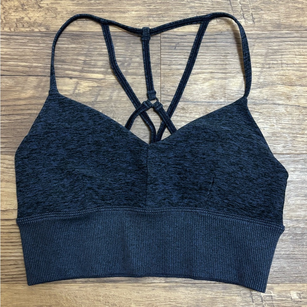 Alo Yoga Alosoft Lavish Bra & High-Waist Alosoft Lounge Leggings | Size XS - Picture 2 of 13